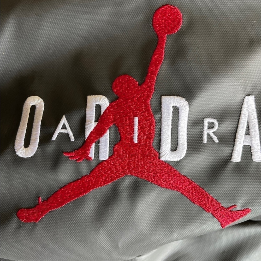 NWT Nike Air Jordan Backpack 15” Tablet Laptop case Red Black Tote luggage Bag - Picture 2 of 5
